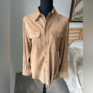 Polo Goat Suede Button down.